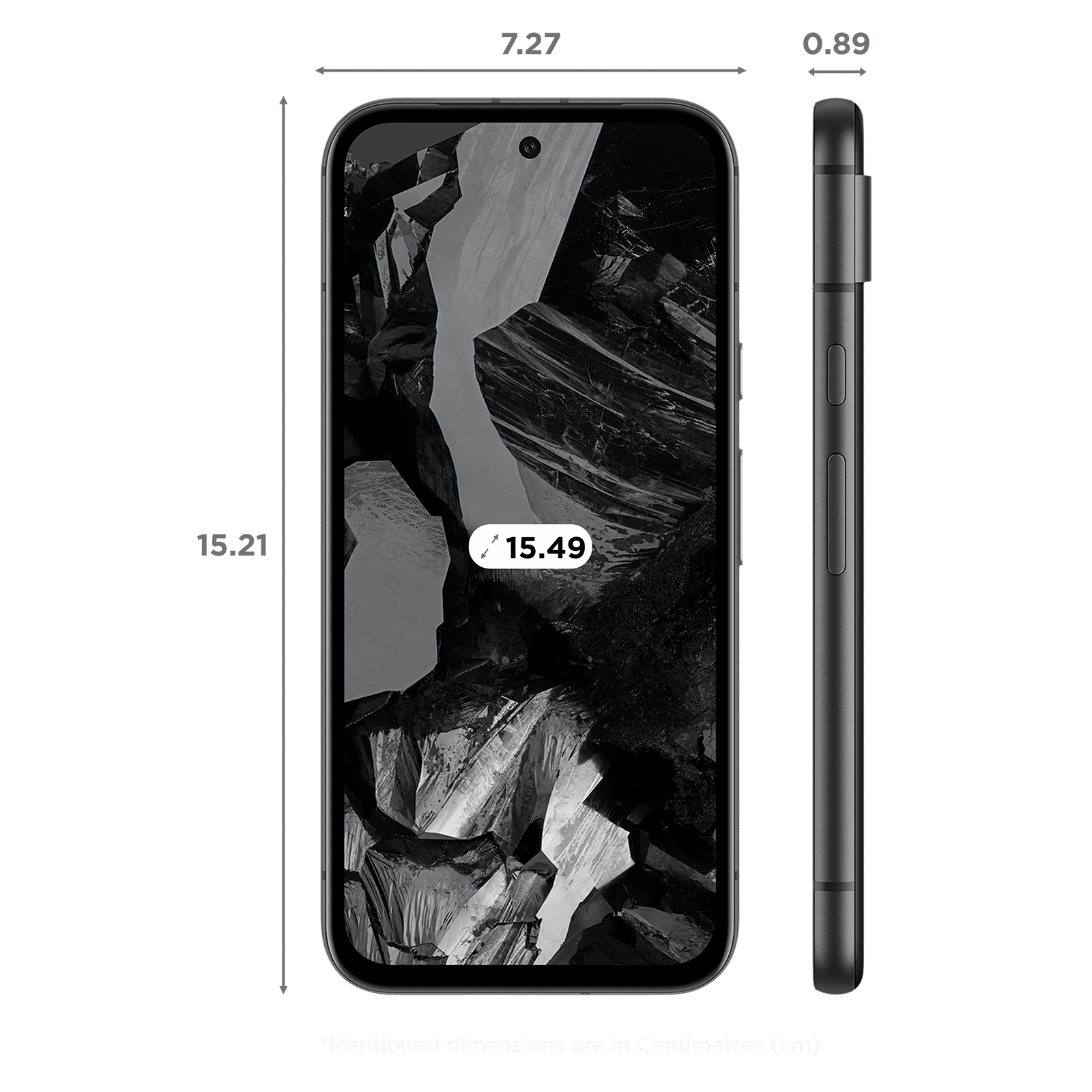 Buy Google Pixel 8a 5G (8GB RAM, 256GB, Obsidian) Online - Croma